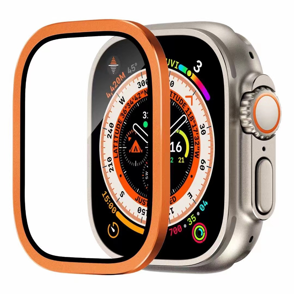 Smartwatch Case - Tempered Glass Screen Protector for Apple