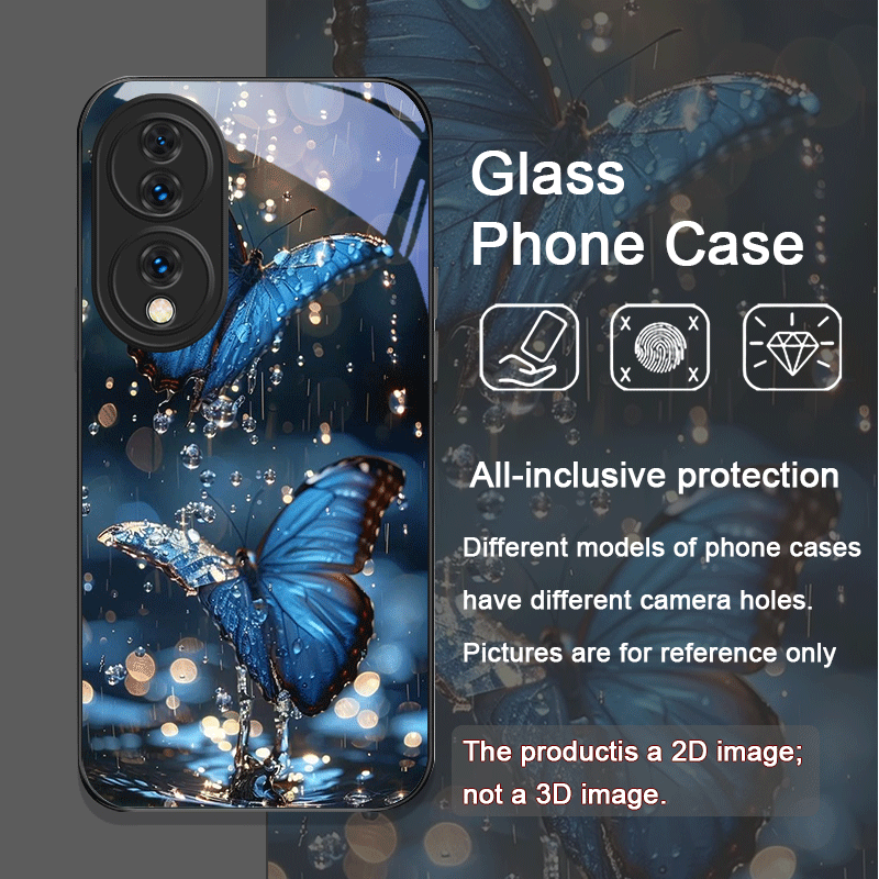 Luxurious Blue Butterfly Art P - Huawei Nova 12 ulasan dan harga