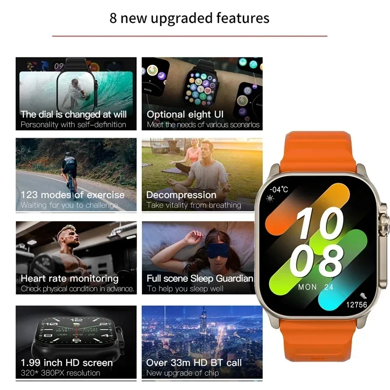 New Watch T10 Ultra Smart Watc - Smartwatch Nexus ulasan dan harga