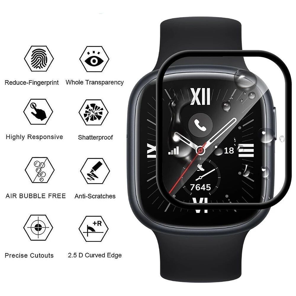 1-5PCS TPU Soft Film for Honor - Smartwatch Watch Accessories ulasan dan harga