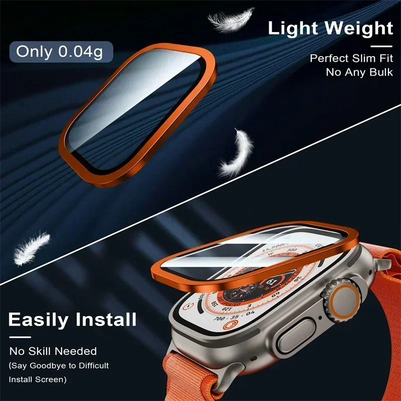 2PCS Titanium Metal Frame for  - Smartwatch Case ulasan dan harga