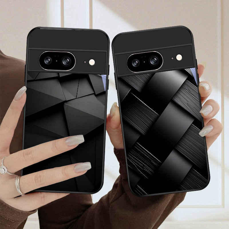 Dark geometric texture For Goo - Google Pixel 8A ulasan dan harga