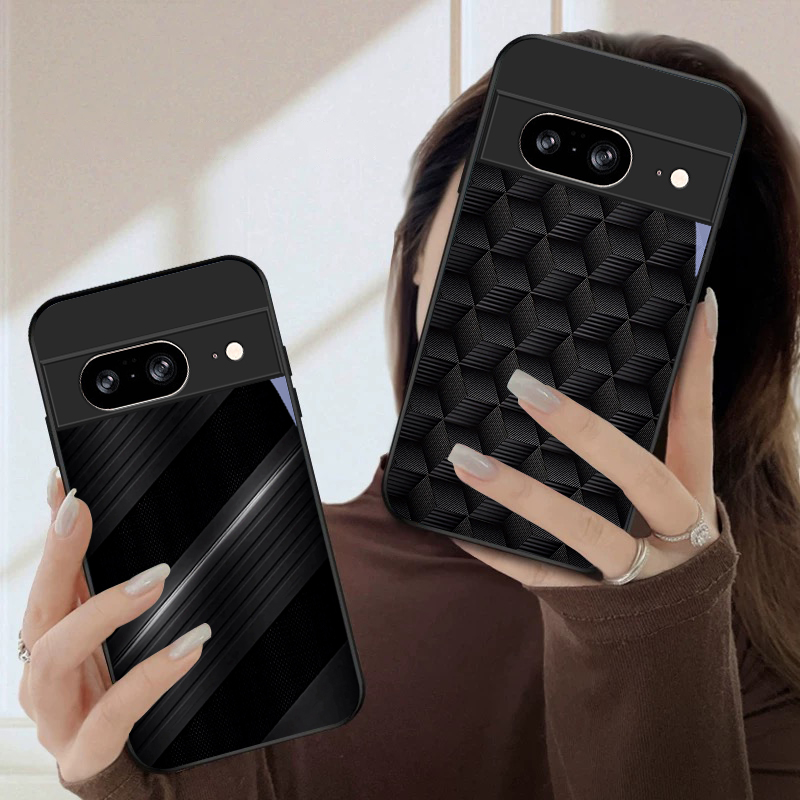 Dark geometric texture For Goo - Google Pixel 8A ulasan dan harga