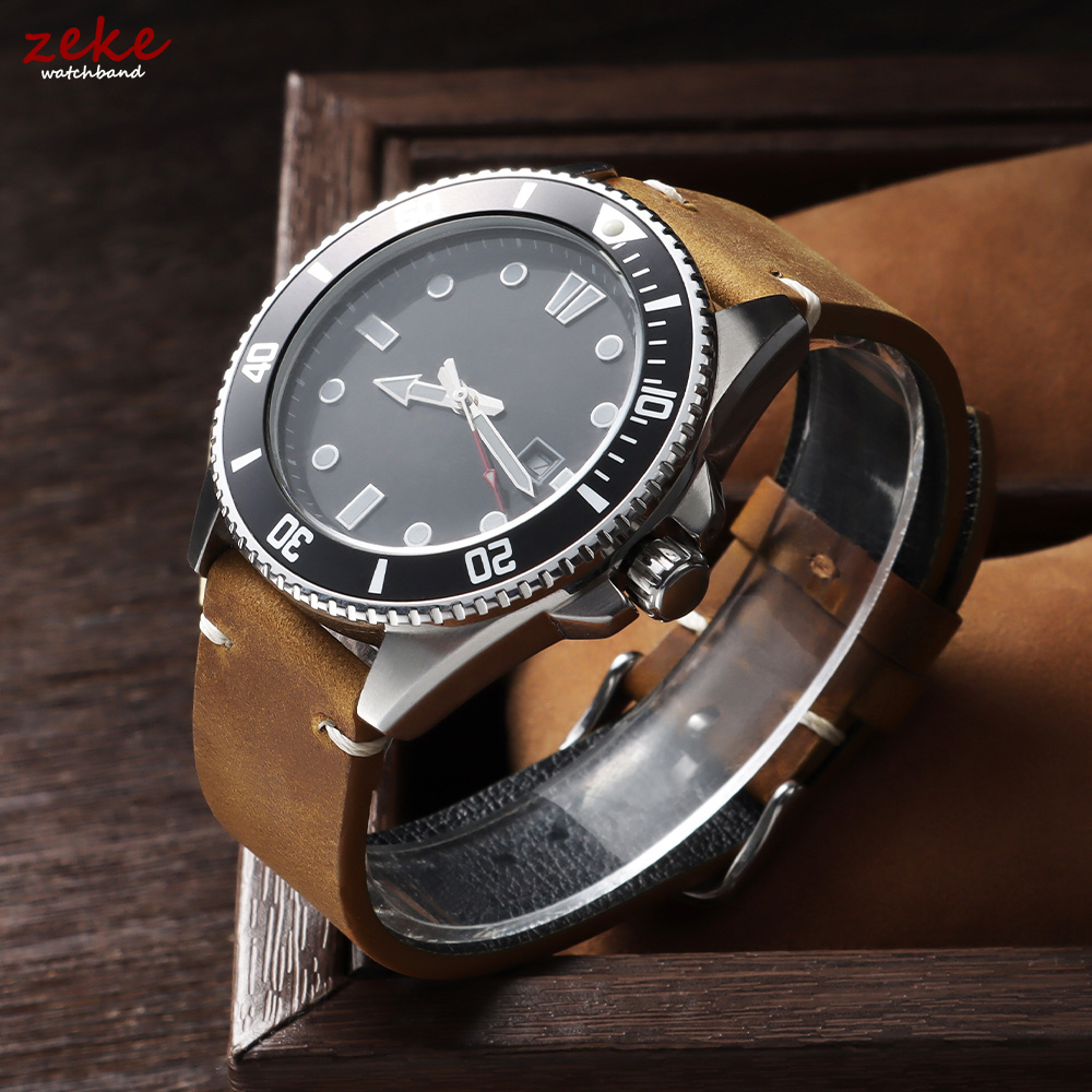 Vintage Soft Oil Wax Watch Ban - Nylon Nato Strap ulasan dan harga