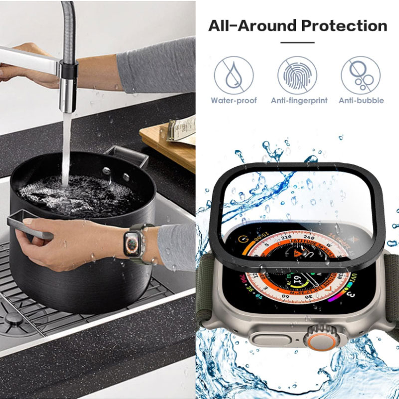 Tempered Glass Screen Protecto - Smartwatch Case ulasan dan harga
