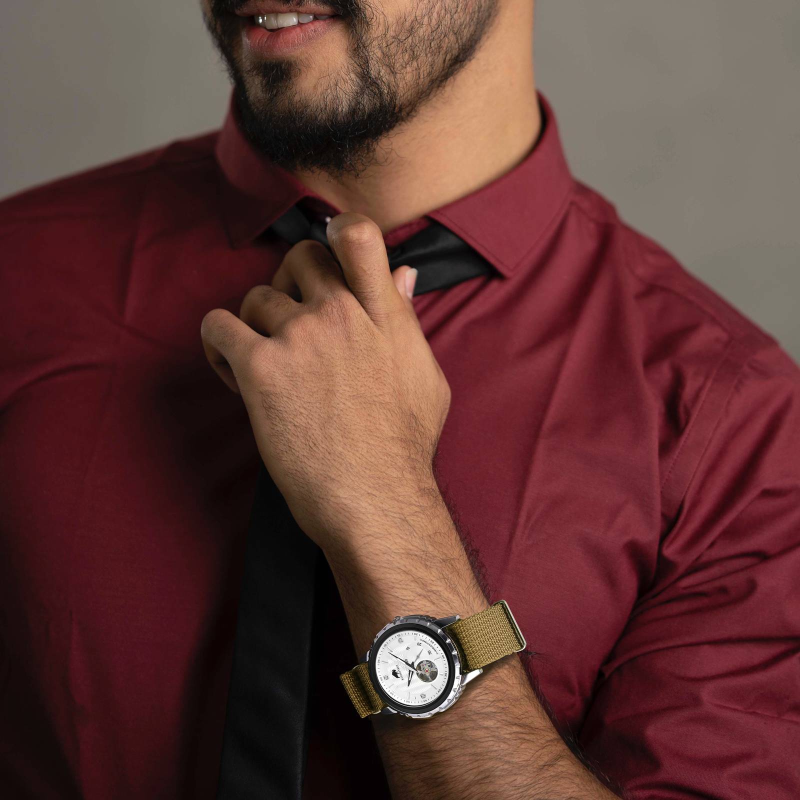 BISONSTRAP Men's Watch Strap 1 - Nylon Nato Strap ulasan dan harga