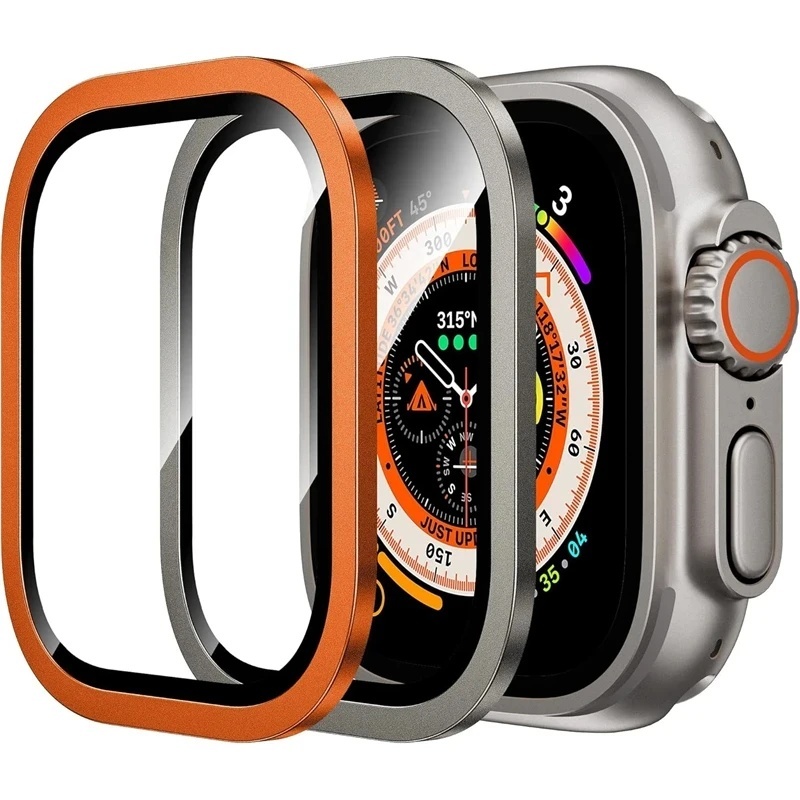 2PCS Aluminium Alloy Case+Temp - Smartwatch Case ulasan dan harga