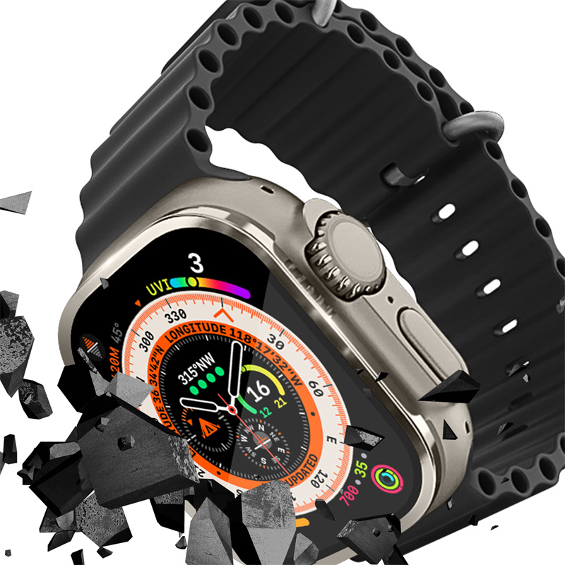 2PCS Aluminium Alloy Case+Temp - Smartwatch Case ulasan dan harga