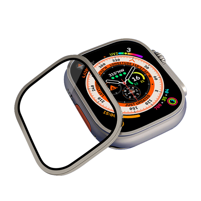 2PCS Aluminium Alloy Case+Temp - Smartwatch Case ulasan dan harga
