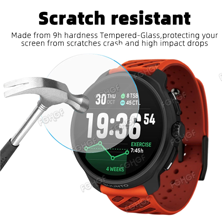 Tempered Glass Protective Film - Smartwatch Icon ulasan dan harga