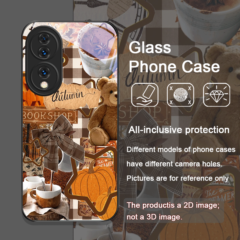 Retro Autumn Leaves Pumpkin Pl - Huawei Nova 12 ulasan dan harga