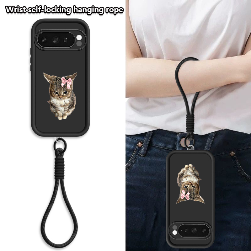 Wrist Strap Lanyard Phone Case - Google Pixel 8A ulasan dan harga