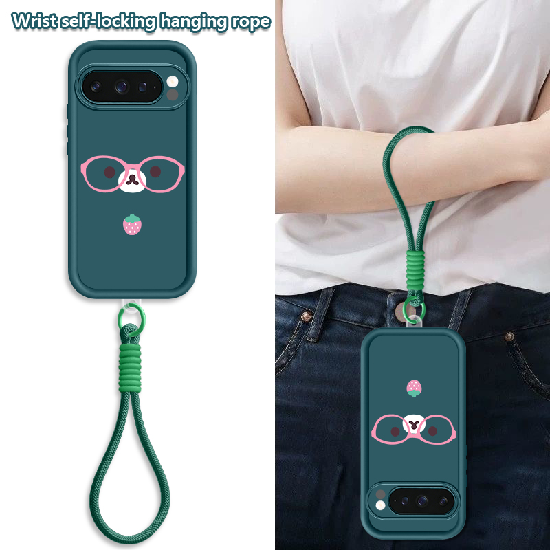 Wrist Strap Lanyard Phone Case - Google Pixel 8A ulasan dan harga