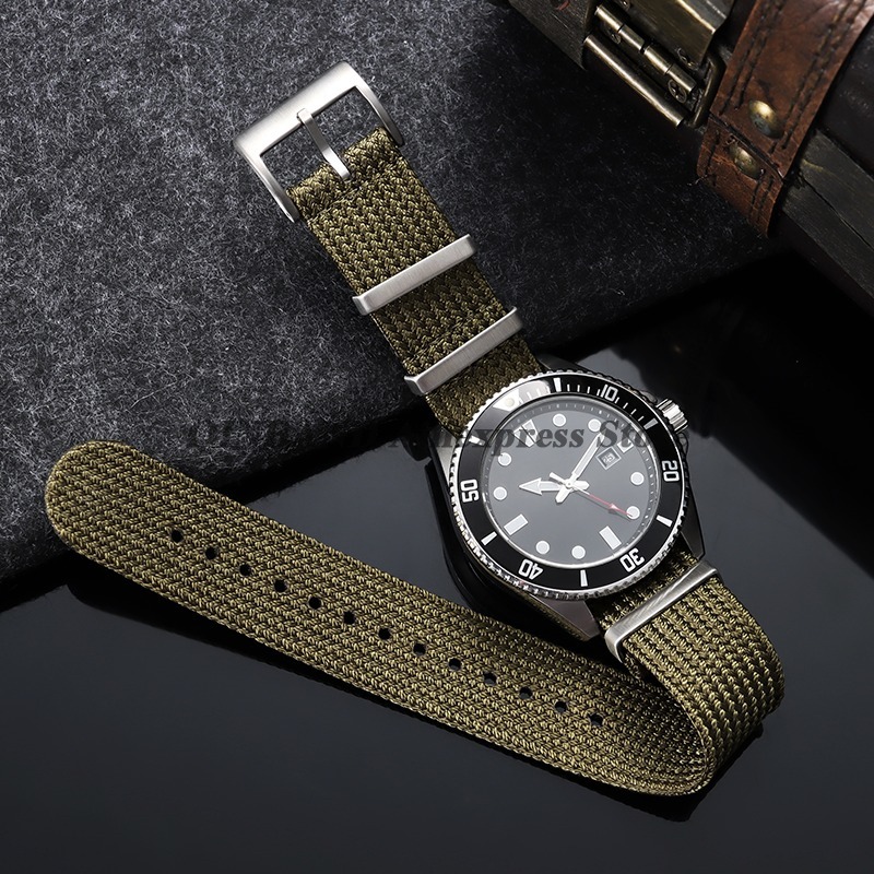 18mm20mm22mm Nylon Fabric Watc - Nylon Nato Strap ulasan dan harga
