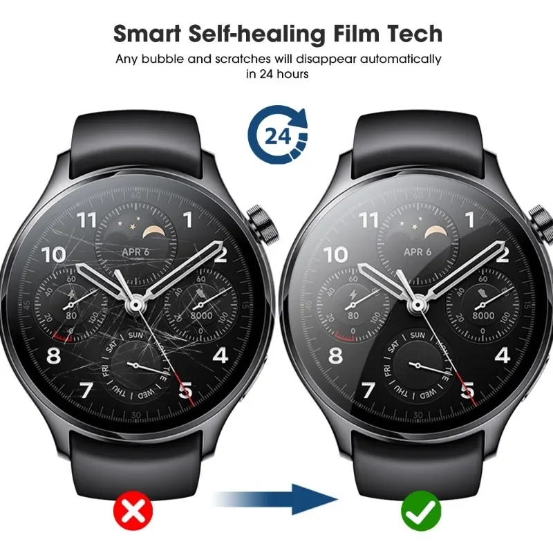 Round Smart Watch Screen Prote - Motorola Smartwatch Accessories ulasan dan harga