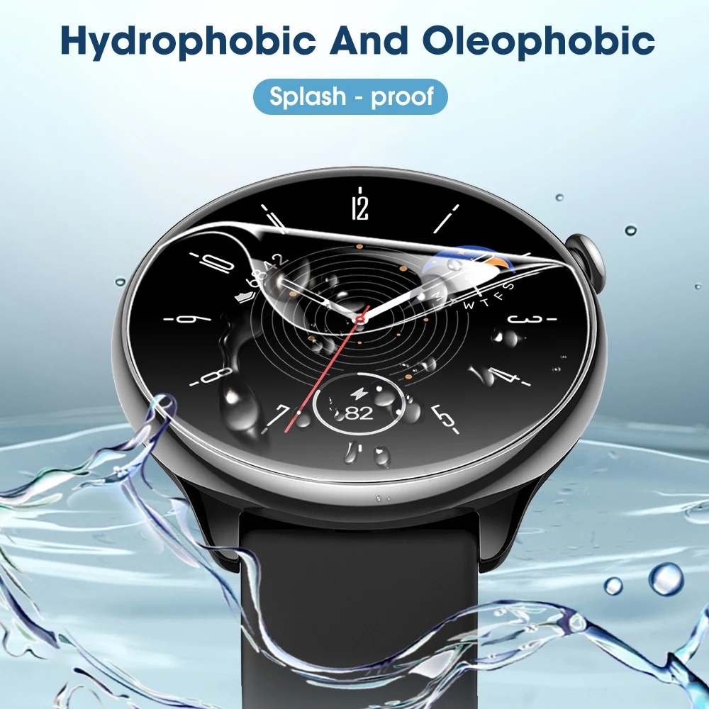 Round Smart Watch Screen Prote - Motorola Smartwatch Accessories ulasan dan harga
