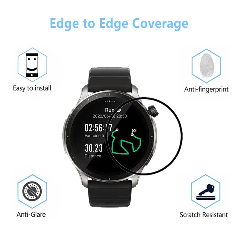 For Amazfit GTR 4 Screen Prote - Smartwatch Icon ulasan dan harga