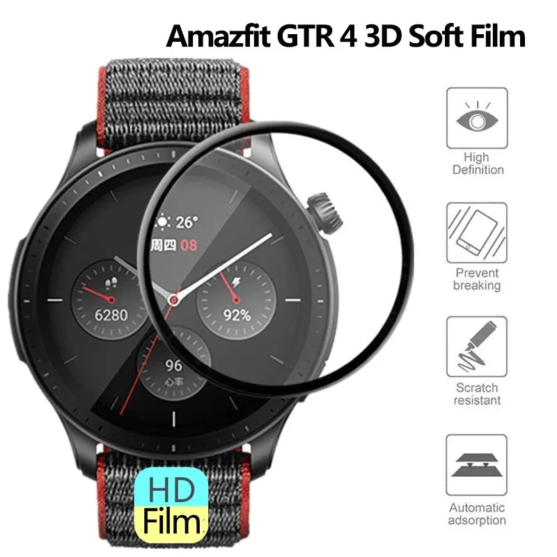 For Amazfit GTR 4 Screen Prote - Smartwatch Icon ulasan dan harga