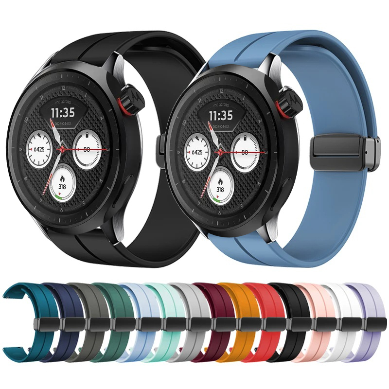 Magnetic Folding Buckle Band f - Motorola Smartwatch Accessories ulasan dan harga