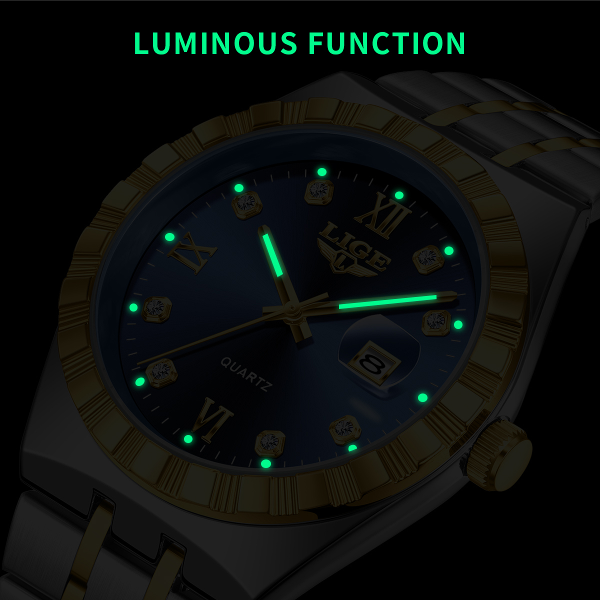 LIGE Business Men Watches Top  - Accessories With Watch ulasan dan harga